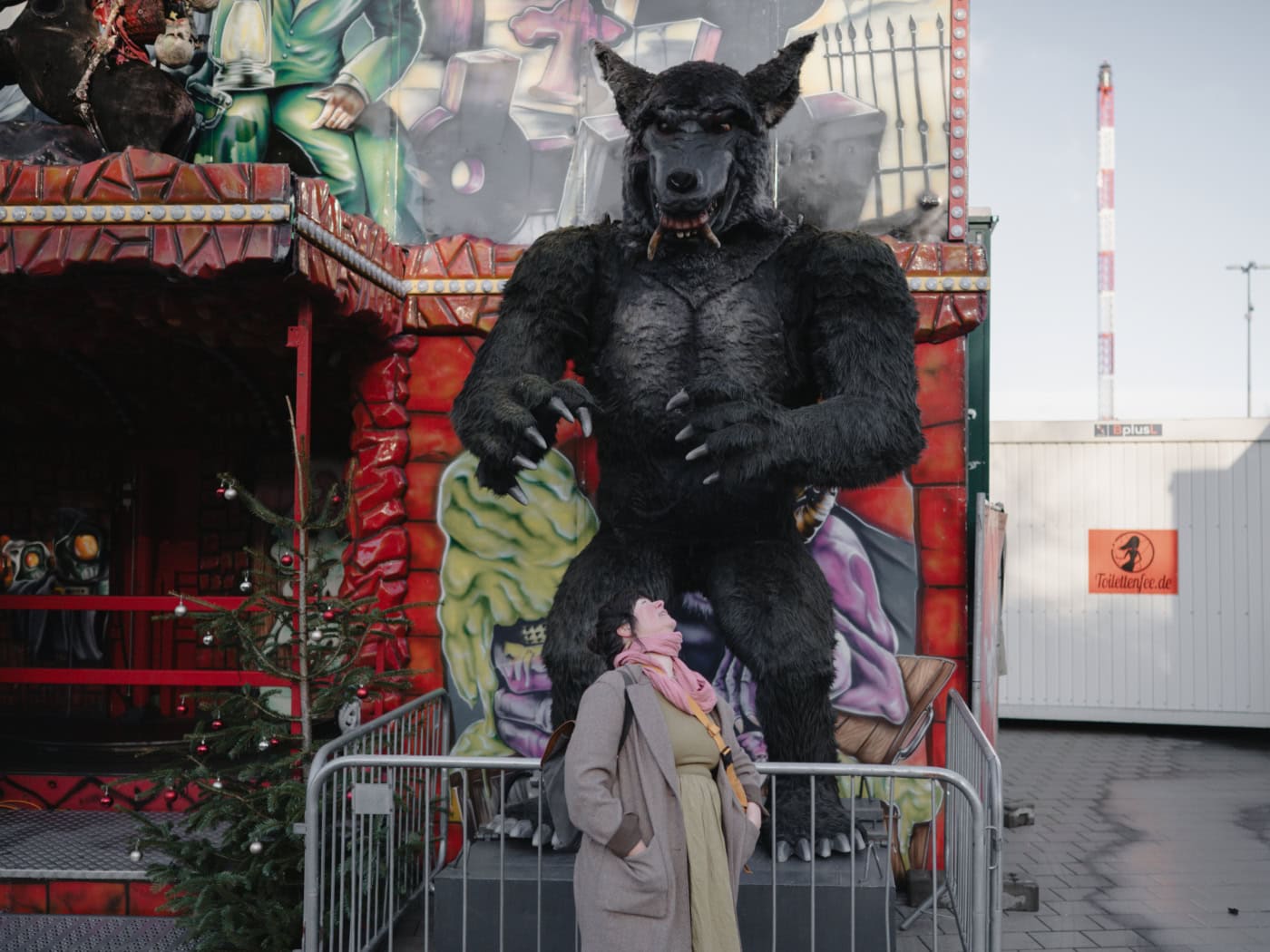 Self-portrait with a werewolf