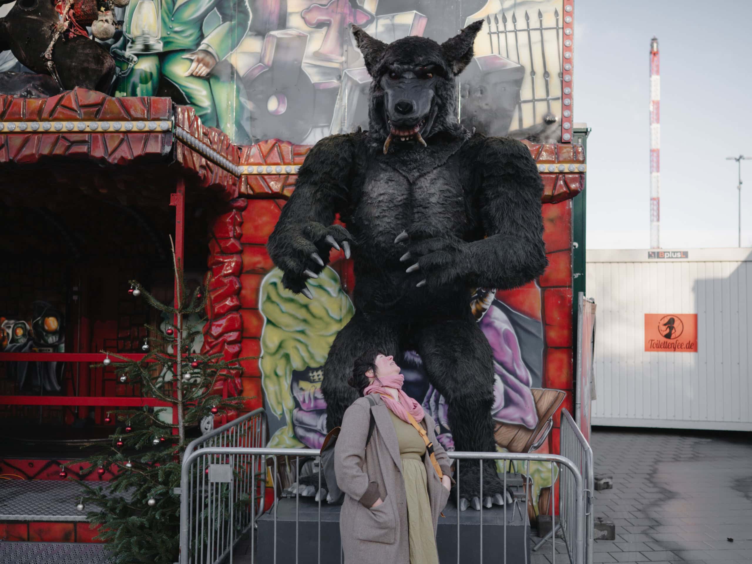 Selbstporträt mit Werwolf