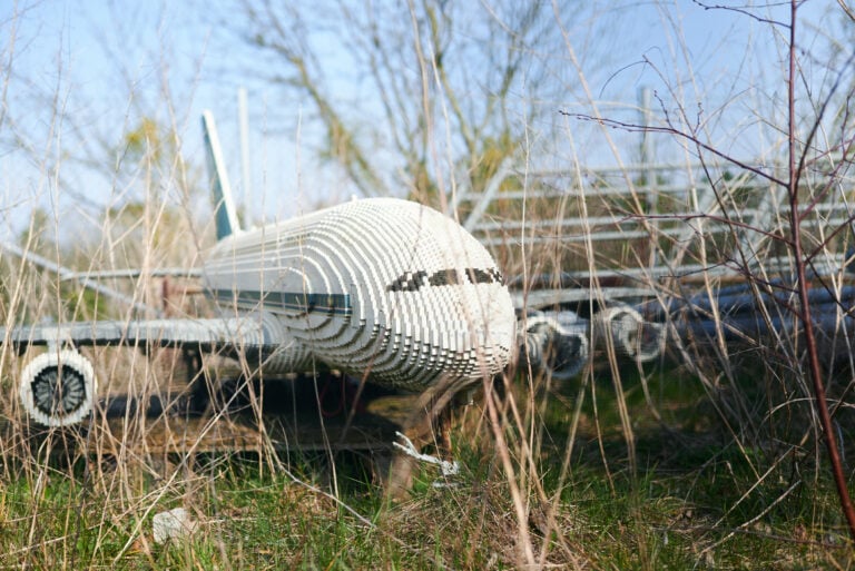 Discarded Lego airplane / Billund (DK)