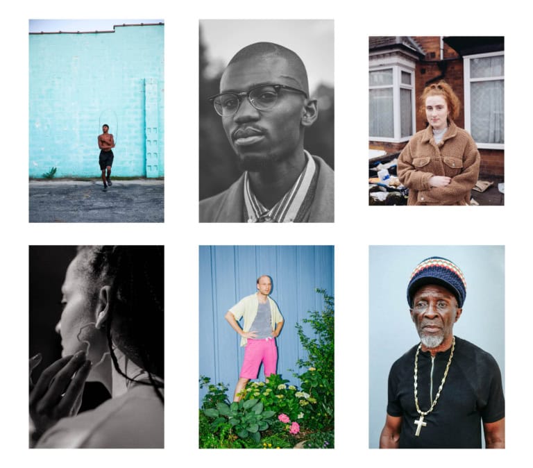 Auswahl von 6 verschieden Porraits Abwechslung von nah und distanizert